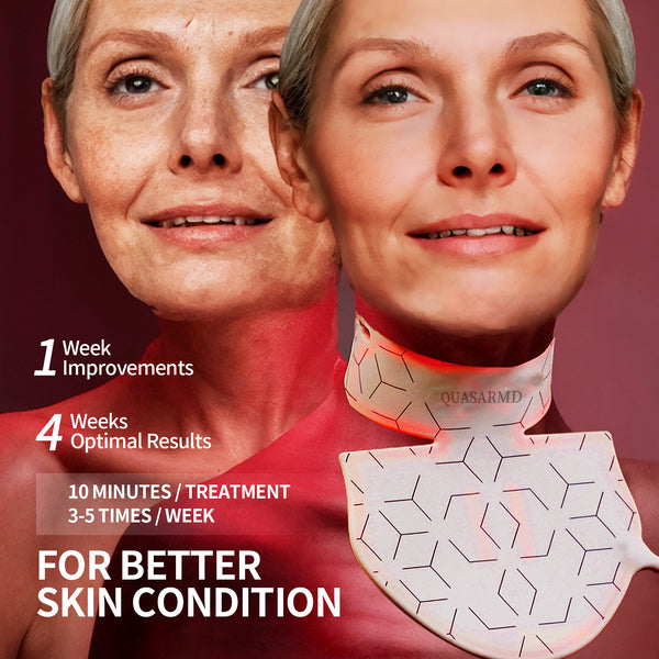 QuasarMD Neck & Décolleté Light Therapy Device